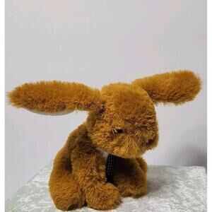 Vintage brown plush rabbit